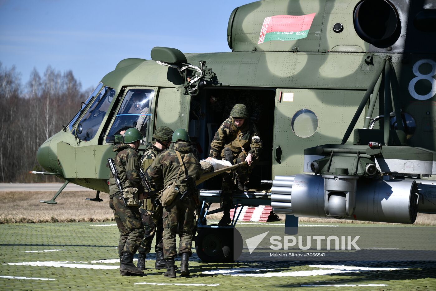 International tactical paratrooper drills in Vitebsk