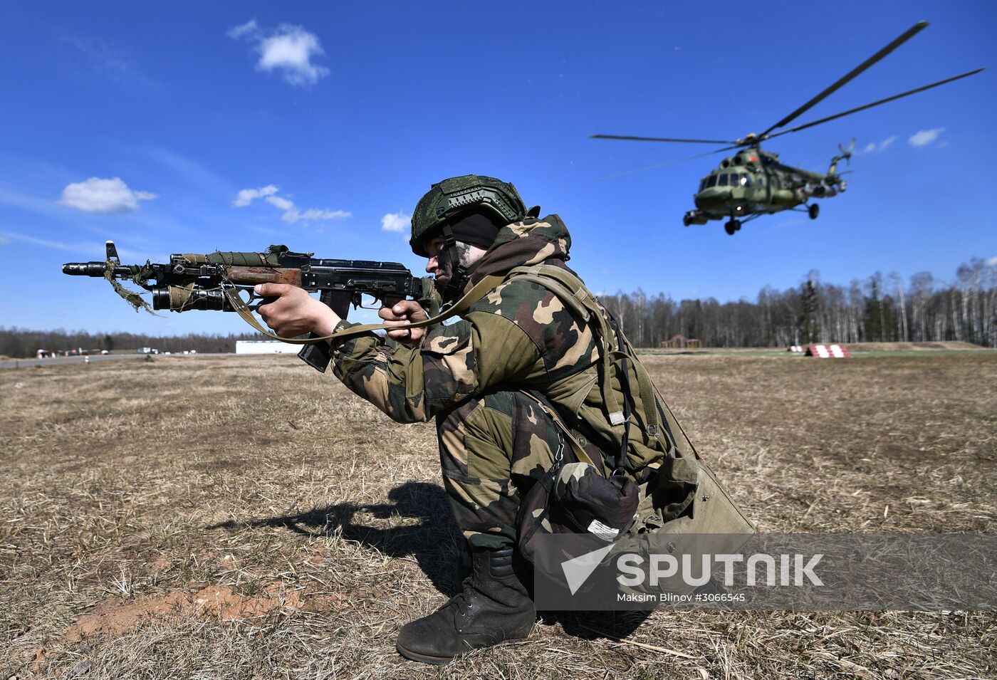 International tactical paratrooper drills in Vitebsk