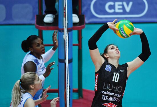 CEV Women's Champions League. Dynamo Moscow vs. Nordmeccanica Modena