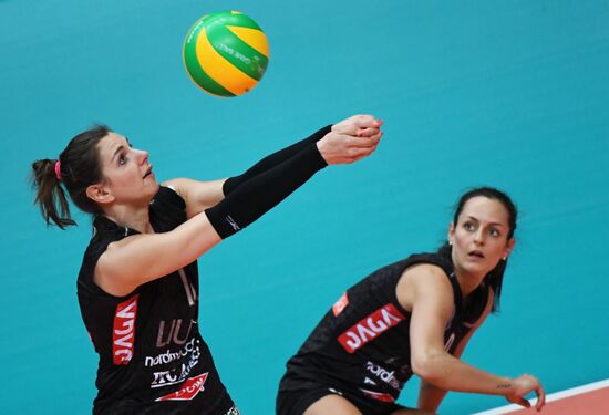 CEV Women's Champions League. Dynamo Moscow vs. Nordmeccanica Modena