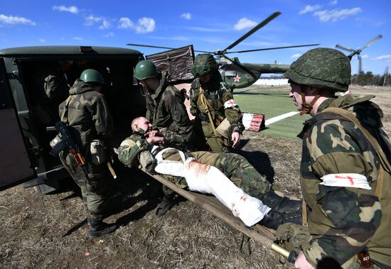 International tactical paratrooper drills in Vitebsk