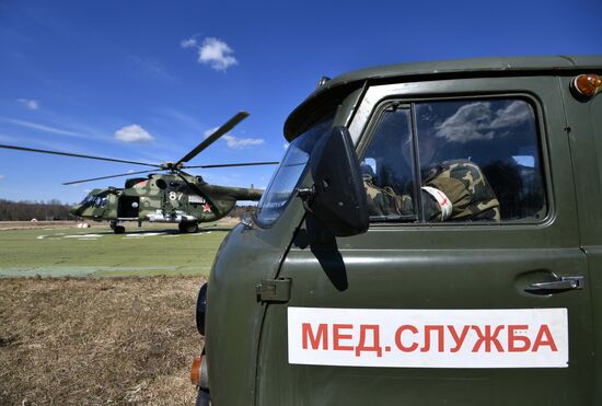 International tactical paratrooper drills in Vitebsk