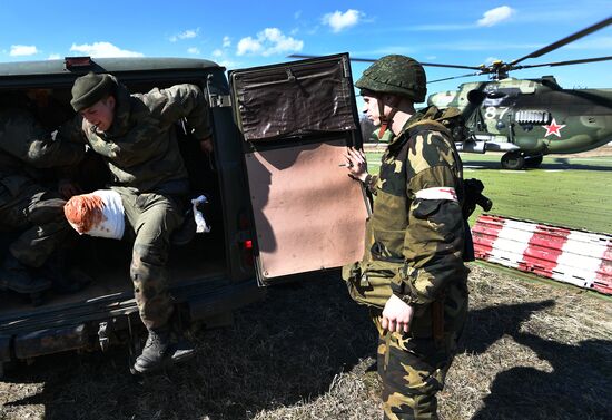 International tactical paratrooper drills in Vitebsk
