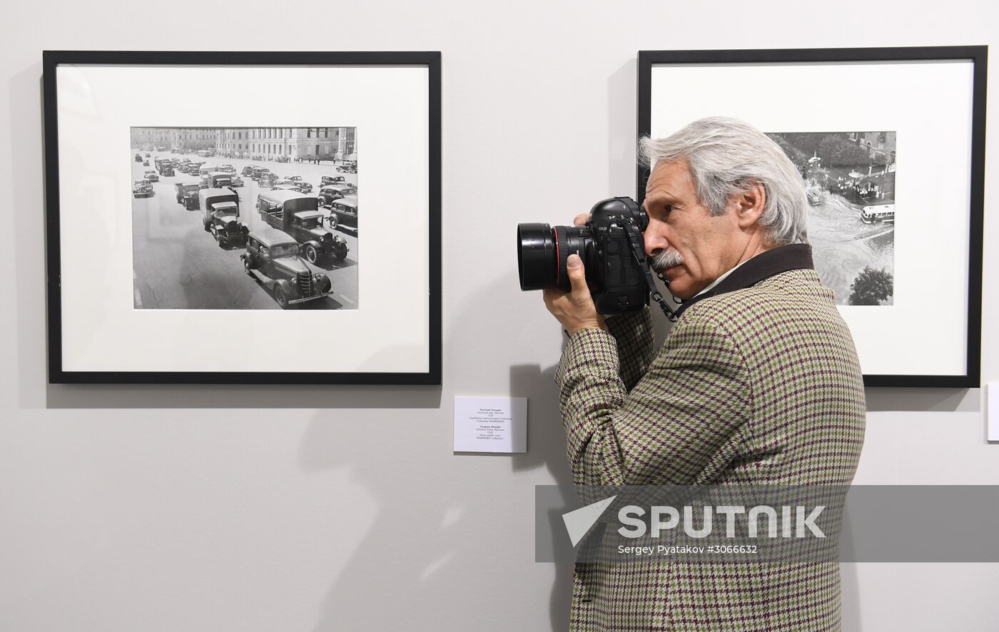 Opening of Yevgeny Khaldei. Retrospective exhibition