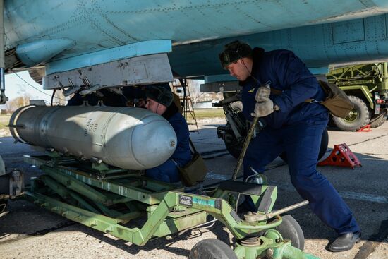 Tactical flight training in Voronezh Region