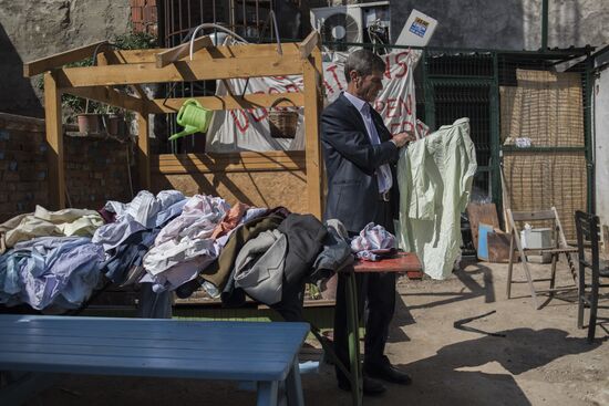 Syrian refugges in Turkey's Izmir Province