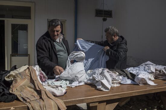 Syrian refugges in Turkey's Izmir Province
