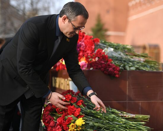 Commemoration and solidarity campaign "Saint Ptersburg, we are with you"