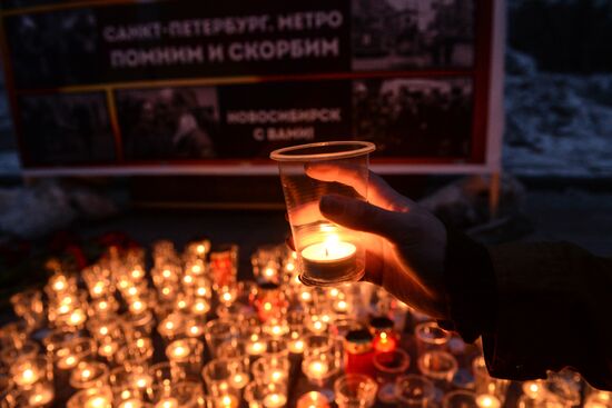 Memory Evening campaign in Novosibirsk