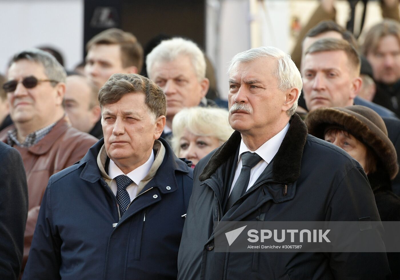 Memorial event for St.Petersburg metro blast victims