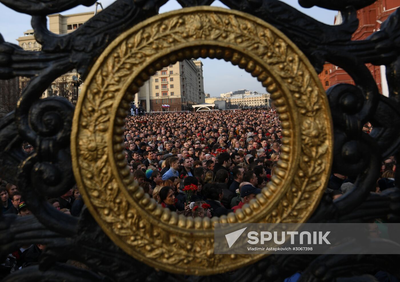 Commemoration and solidarity campaign "Saint Petersburg, we are with you"