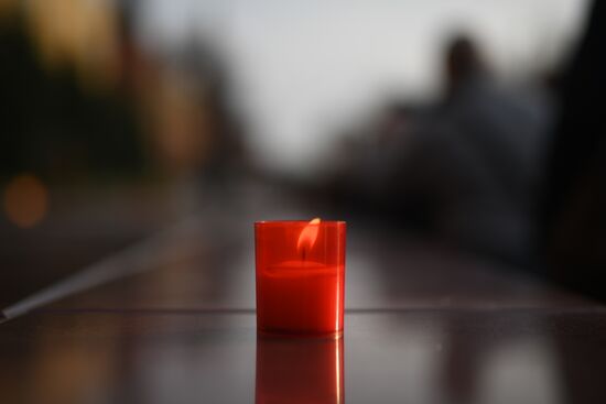 Commemoration and solidarity campaign "Saint Petersburg, we are with you"