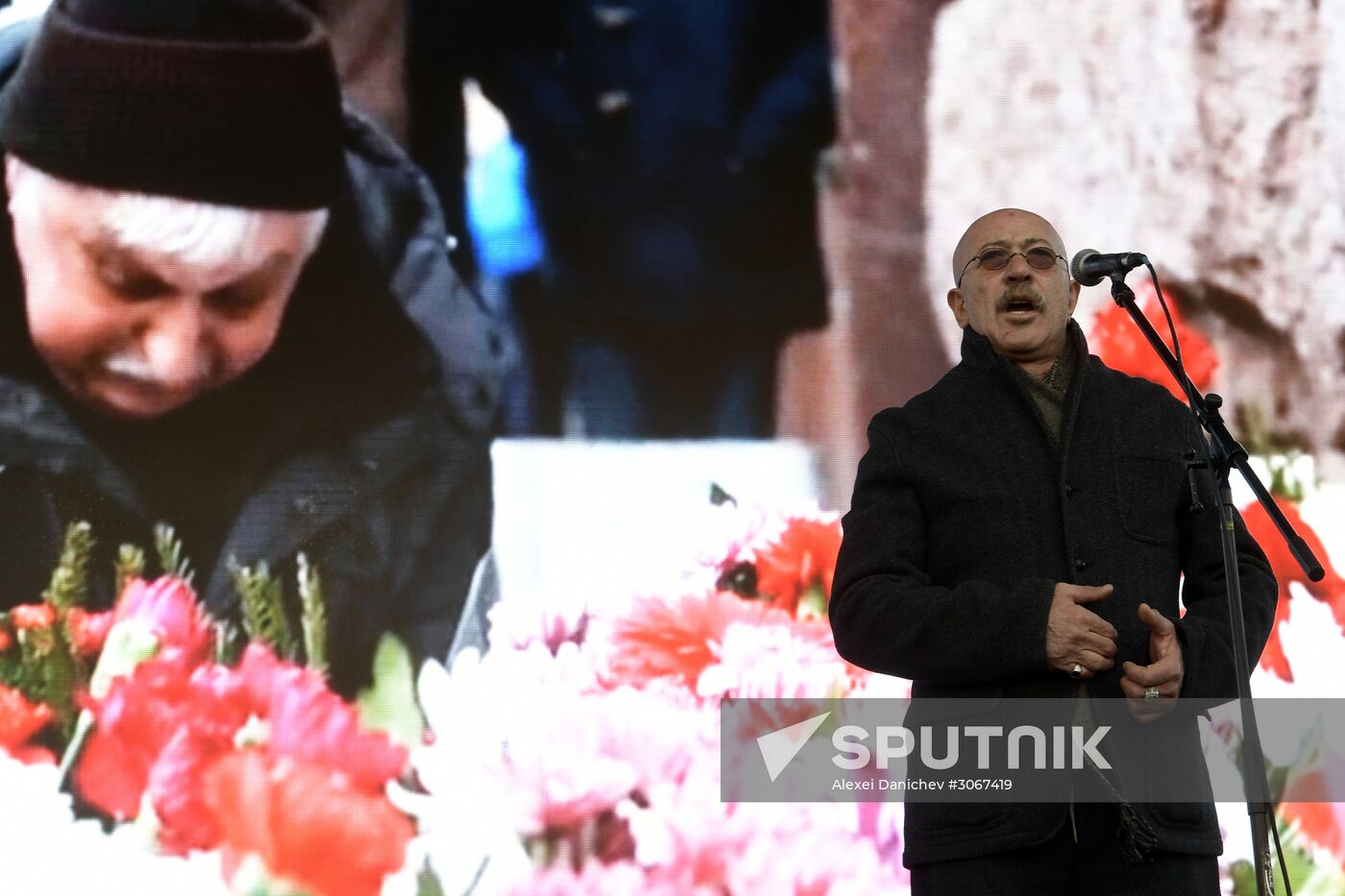 Memorial event for St.Petersburg metro blast victims