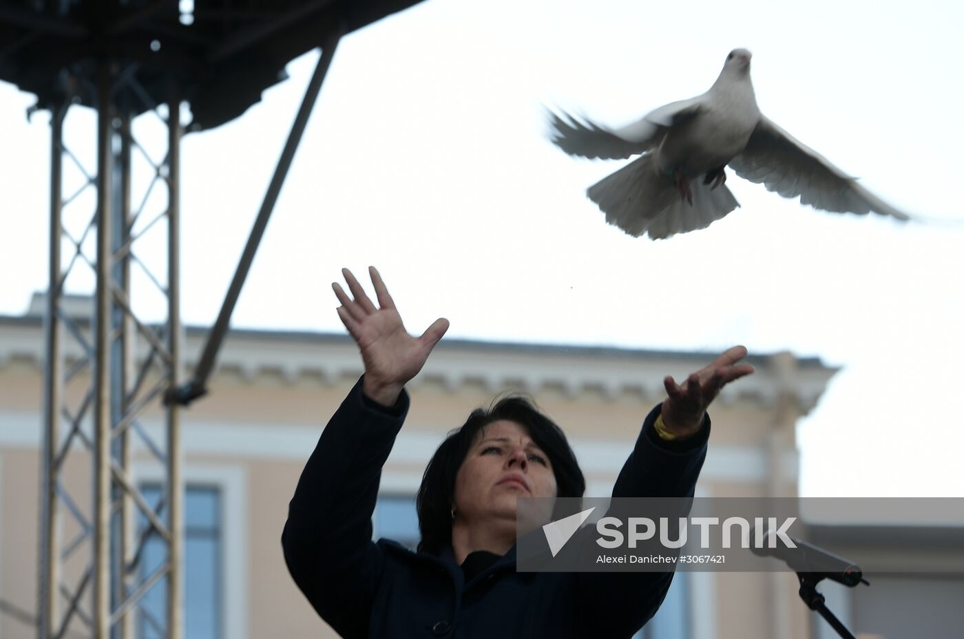 Memorial event for St.Petersburg metro blast victims