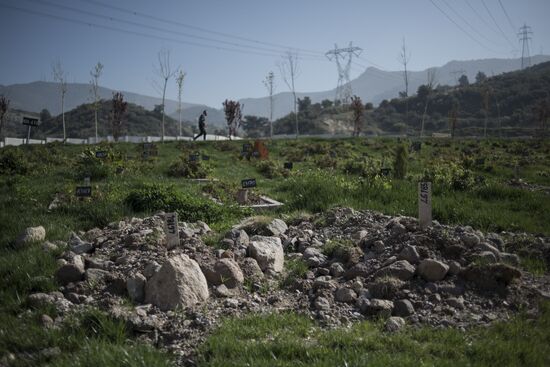 Syrian refugges in Turkey's Izmir Province
