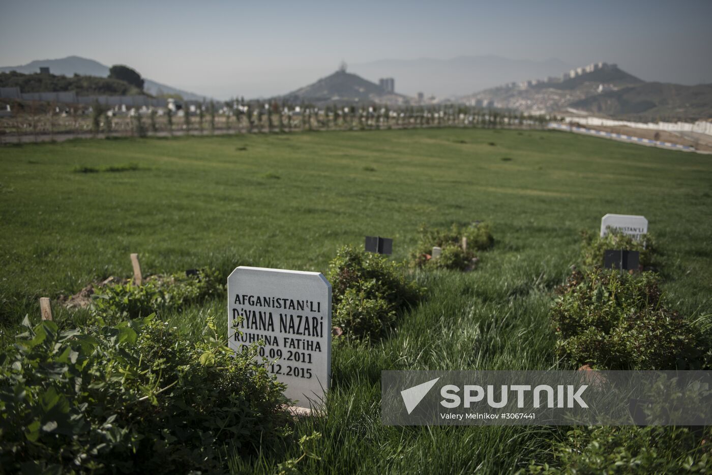 Syrian refugges in Turkey's Izmir Province