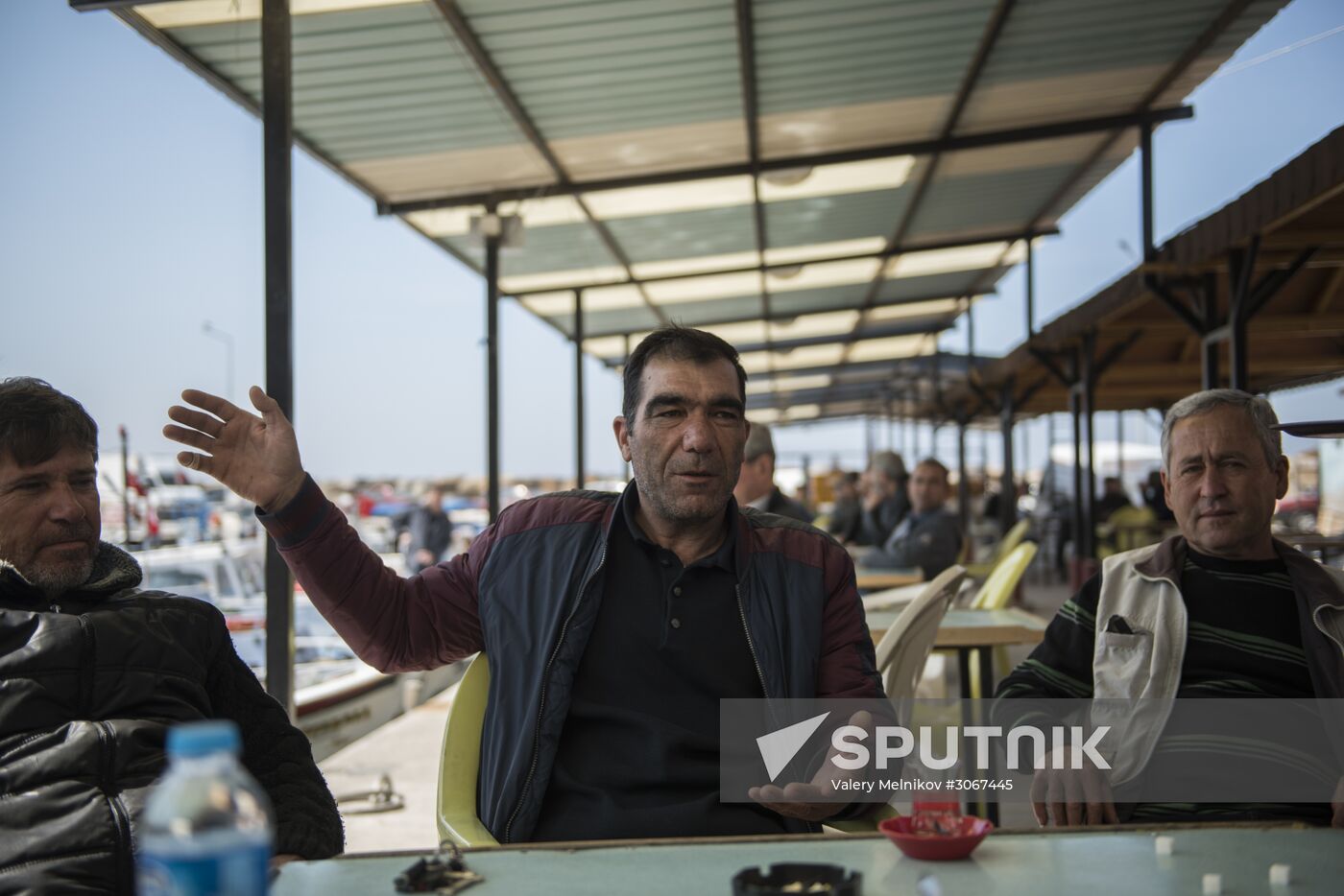 Syrian refugges in Turkey's Izmir Province