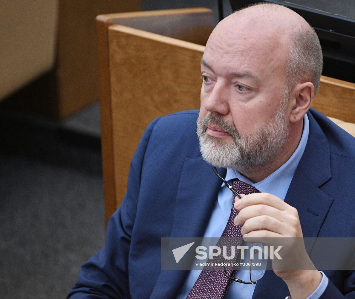 State Duma plenary meeting