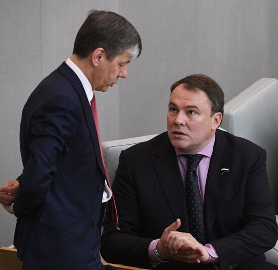 State Duma plenary meeting