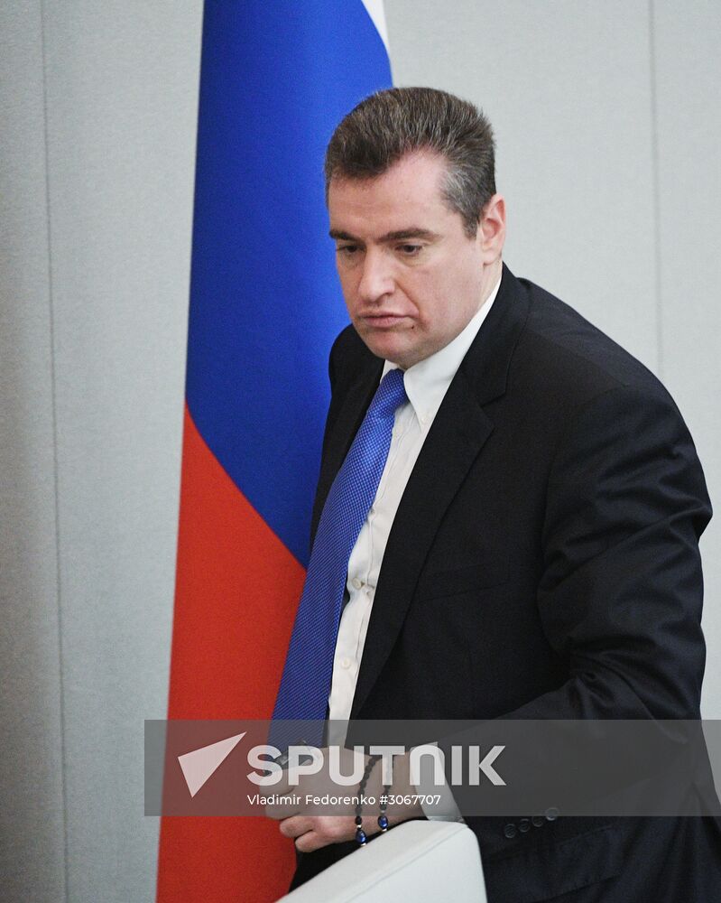 State Duma plenary meeting