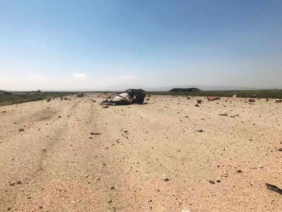 U.S. strikes Syrian military airfield