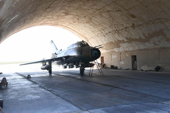 U.S. strikes Syrian military airfield