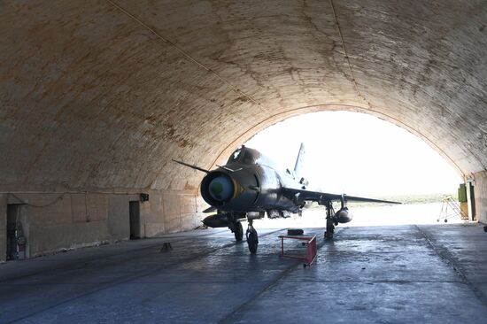 U.S. strikes Syrian military airfield