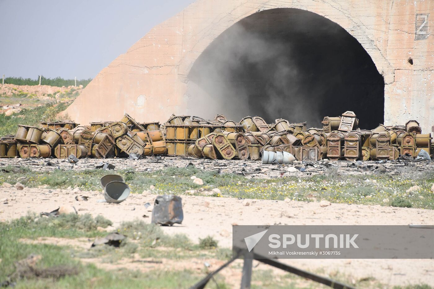 U.S. strikes Syrian military airfield