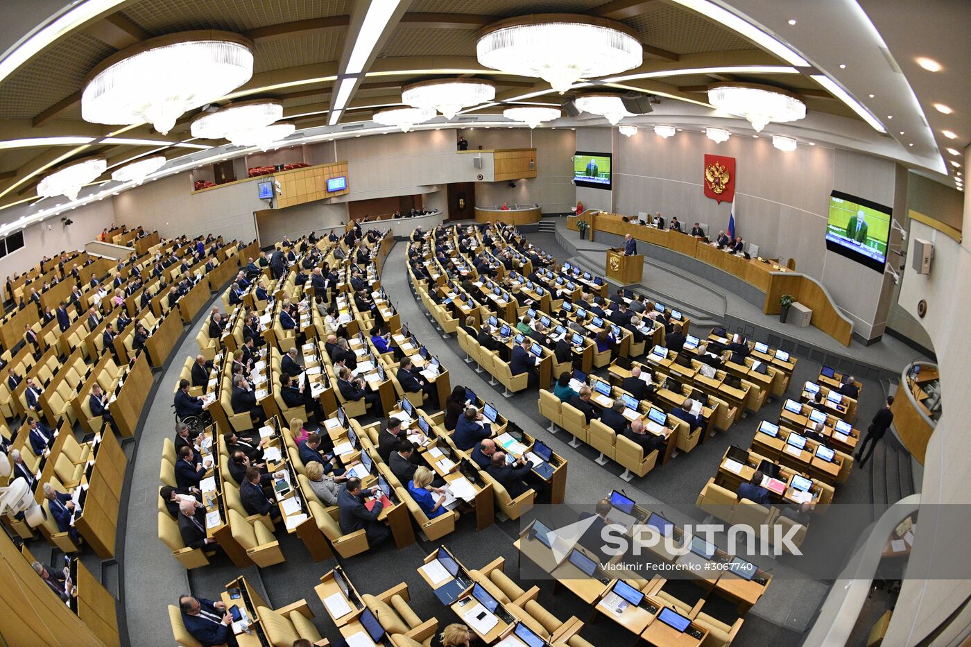 State Duma plenary meeting