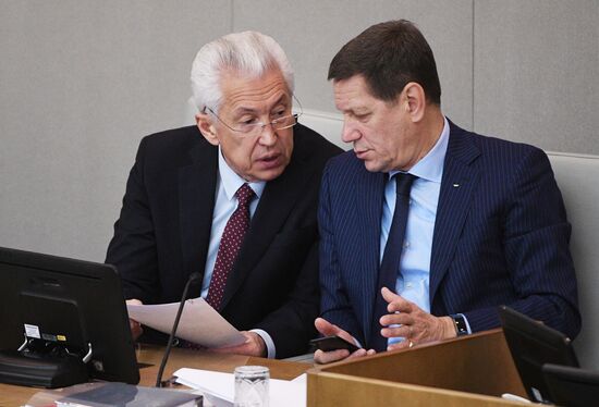 State Duma plenary meeting