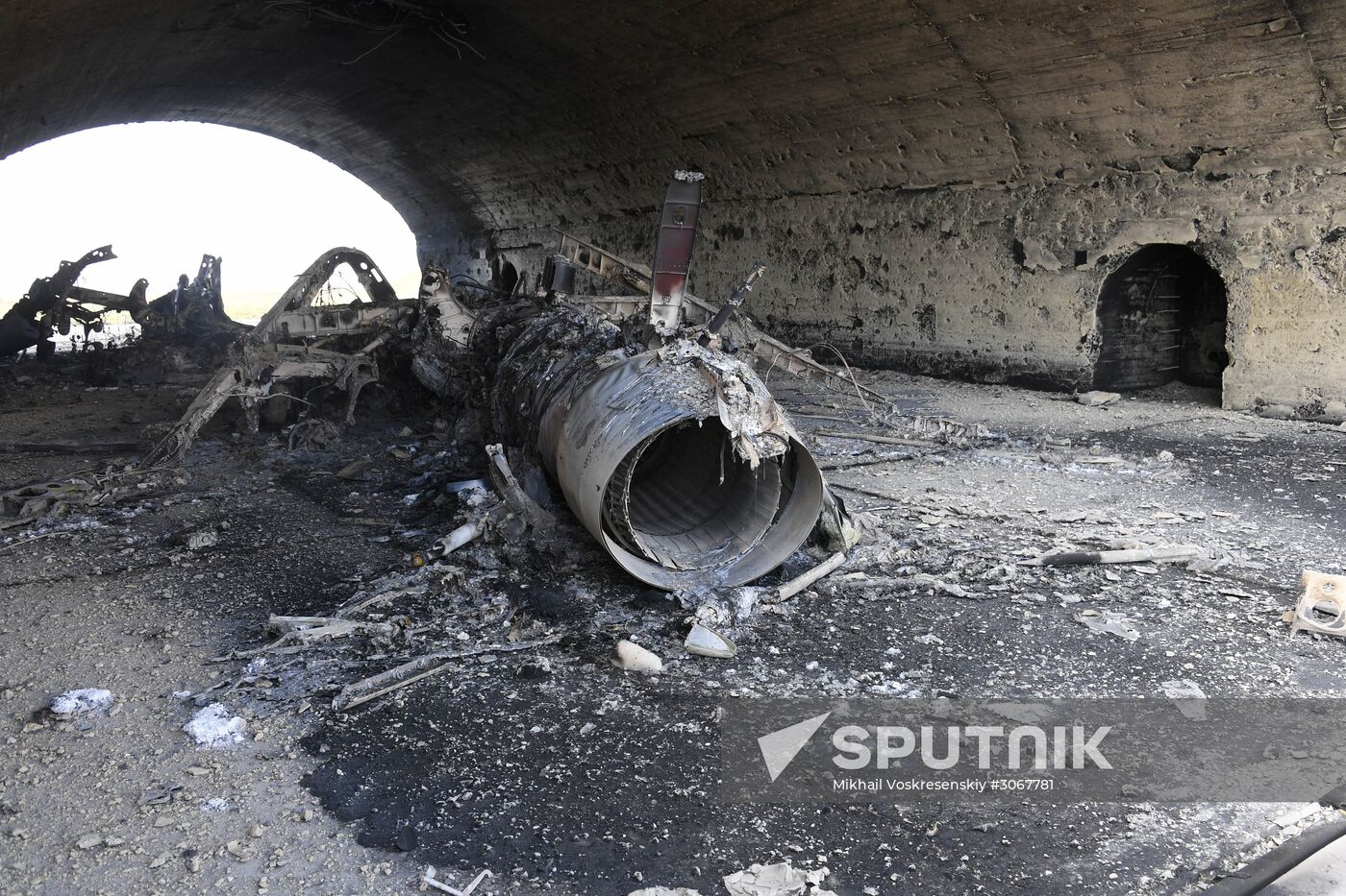 U.S. strikes Syrian military airfield