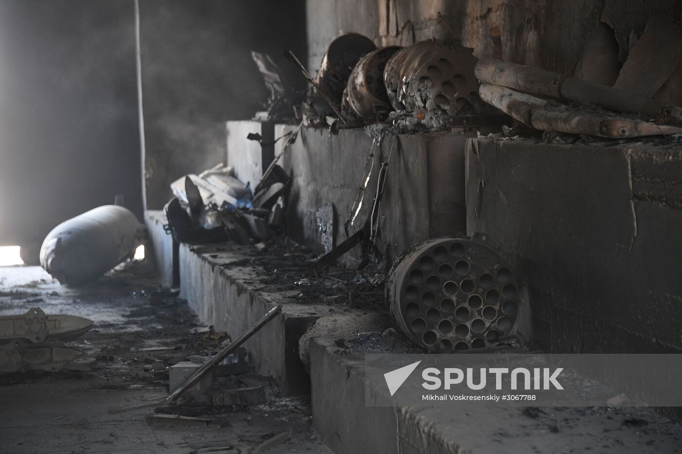 U.S. strikes Syrian military airfield