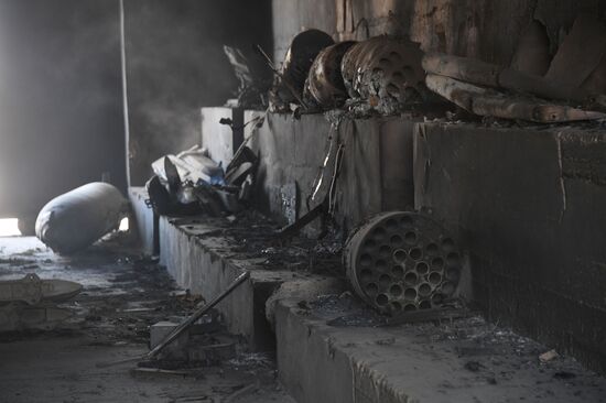 U.S. strikes Syrian military airfield