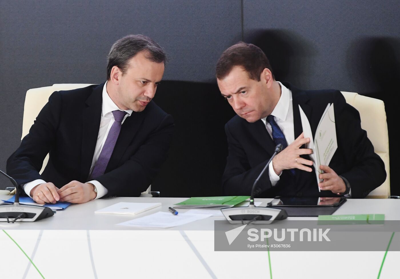 Prime Minister Dmitry Medvedev attends expanded board meeting of the Ministry of Agriculture