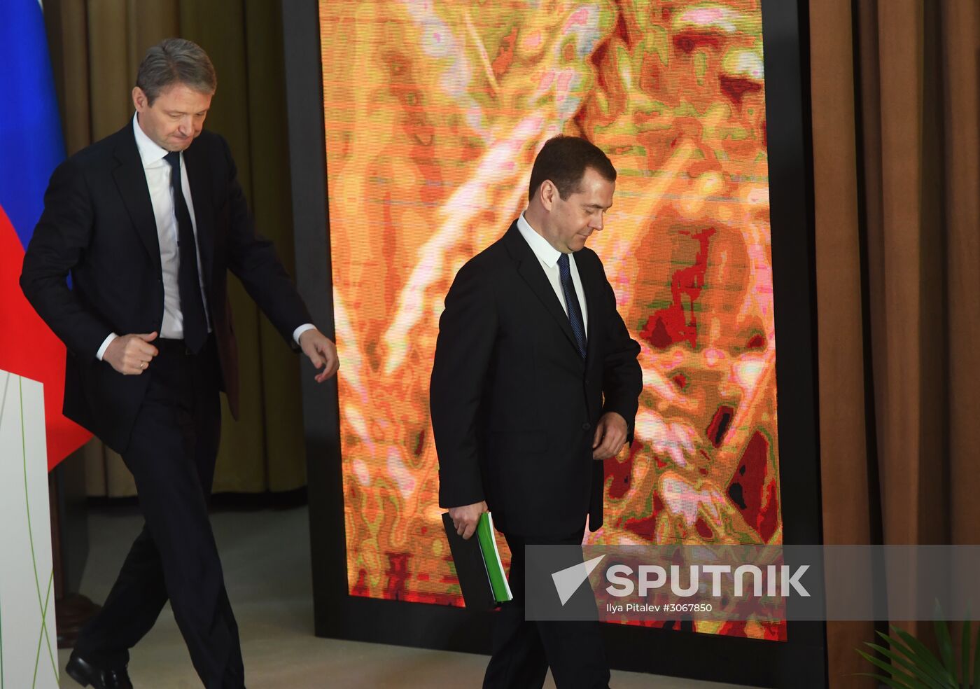 Prime Minister Dmitry Medvedev attends expanded board meeting of the Ministry of Agriculture