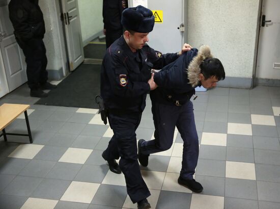 Court arrests suspected accomplices in St. Petersburg bomb attack