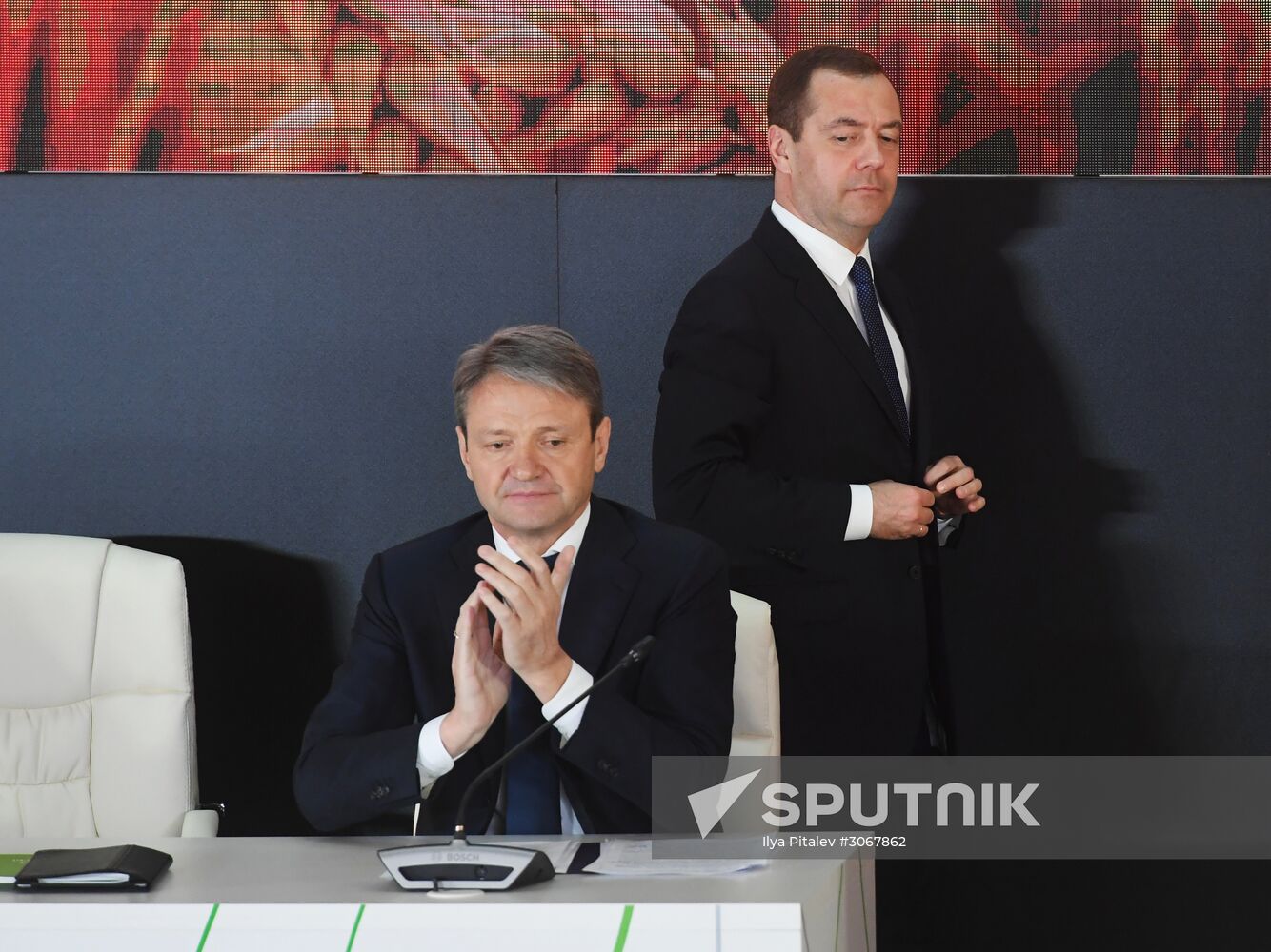 Prime Minister Dmitry Medvedev attends expanded board meeting of the Ministry of Agriculture