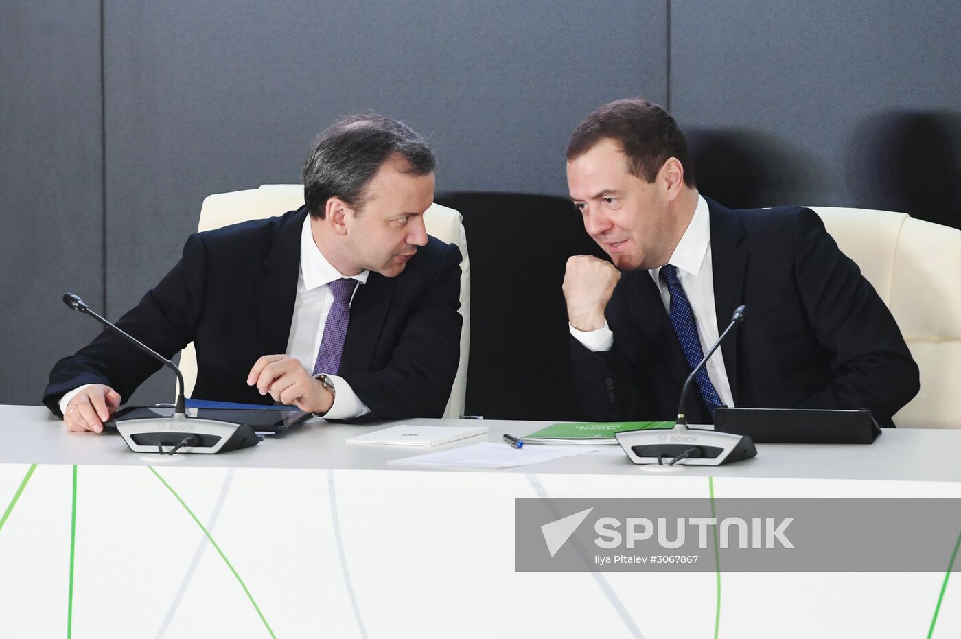 Prime Minister Dmitry Medvedev attends expanded board meeting of the Ministry of Agriculture
