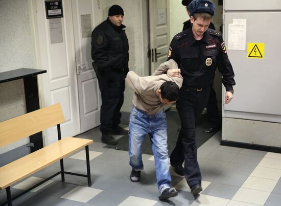 Court arrests suspected accomplices in St. Petersburg bomb attack