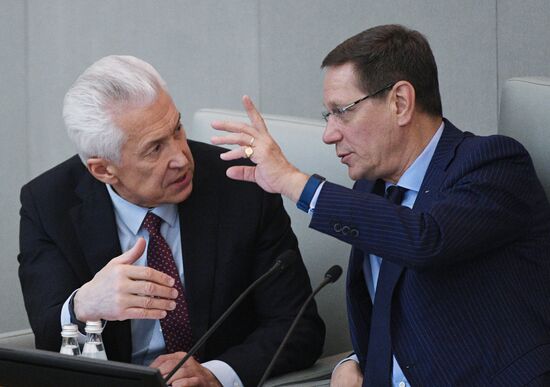 State Duma plenary meeting