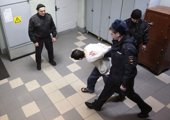 Court arrests suspected accomplices in St. Petersburg bomb attack