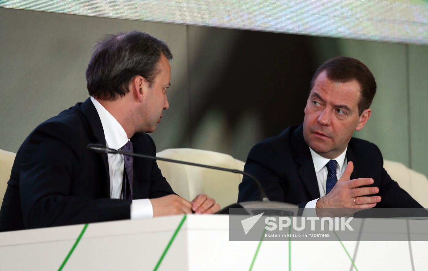 Prime Minister Dmitry Medvedev attends expanded board meeting of the Ministry of Agriculture