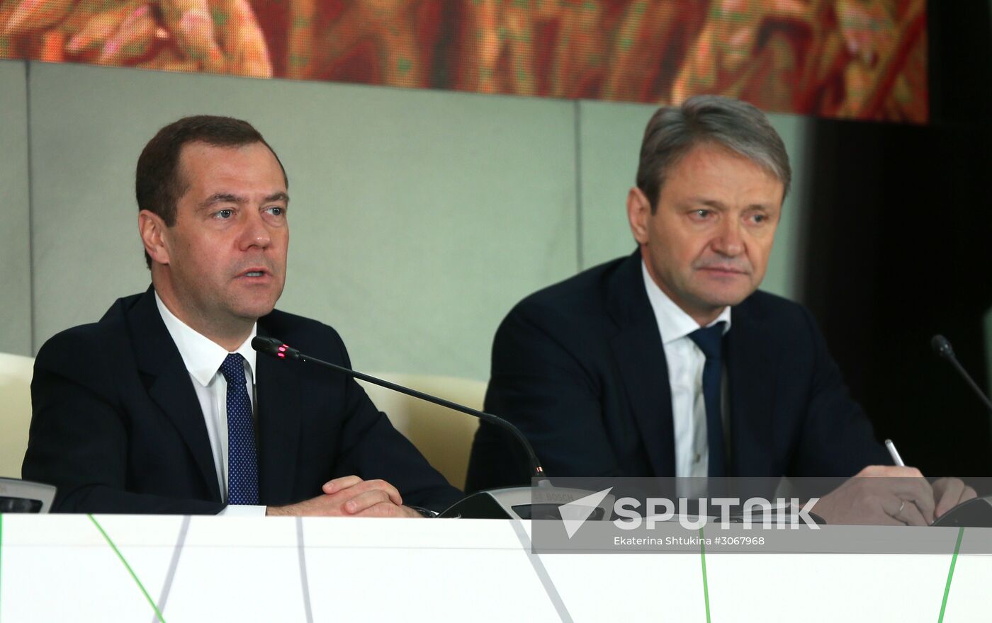 Prime Minister Dmitry Medvedev attends expanded board meeting of the Ministry of Agriculture