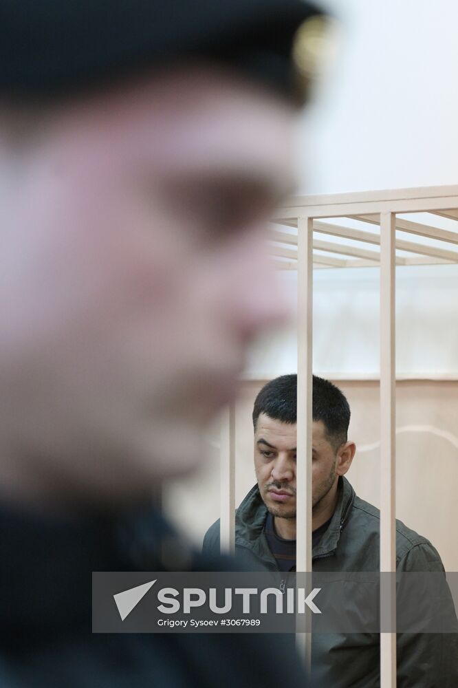 Court considers arrest warrant for alleged accomplices in St. Petersburg metro terror attack