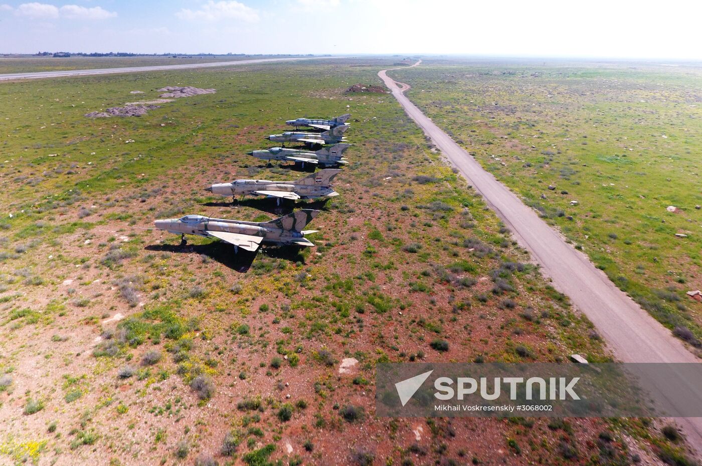 U.S. strikes Syrian military airfield