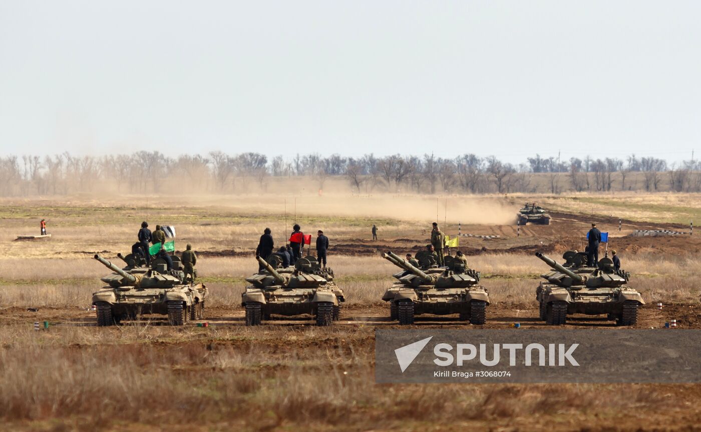 Tank Biathlon in Volgograd Region