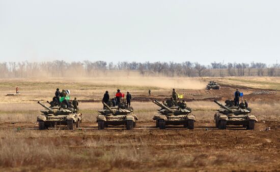 Tank Biathlon in Volgograd Region