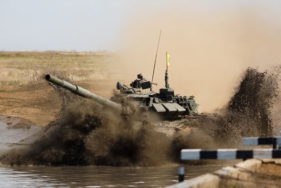 Tank Biathlon in Volgograd Region