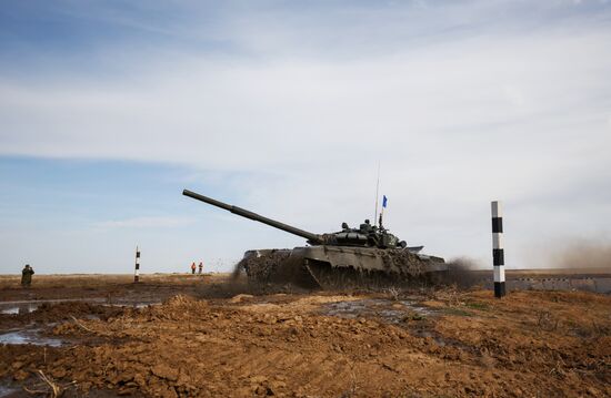 Tank Biathlon in Volgograd Region