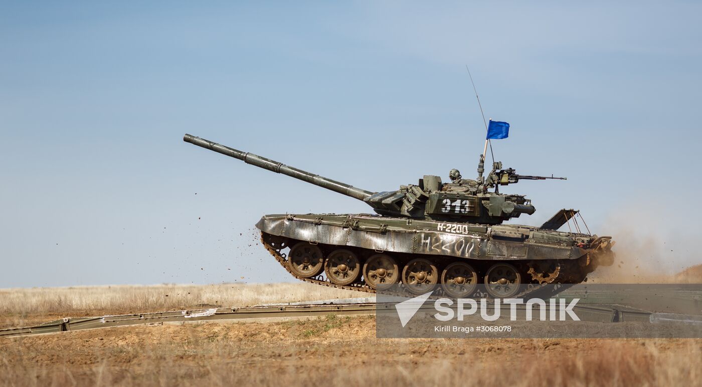 Tank Biathlon in Volgograd Region